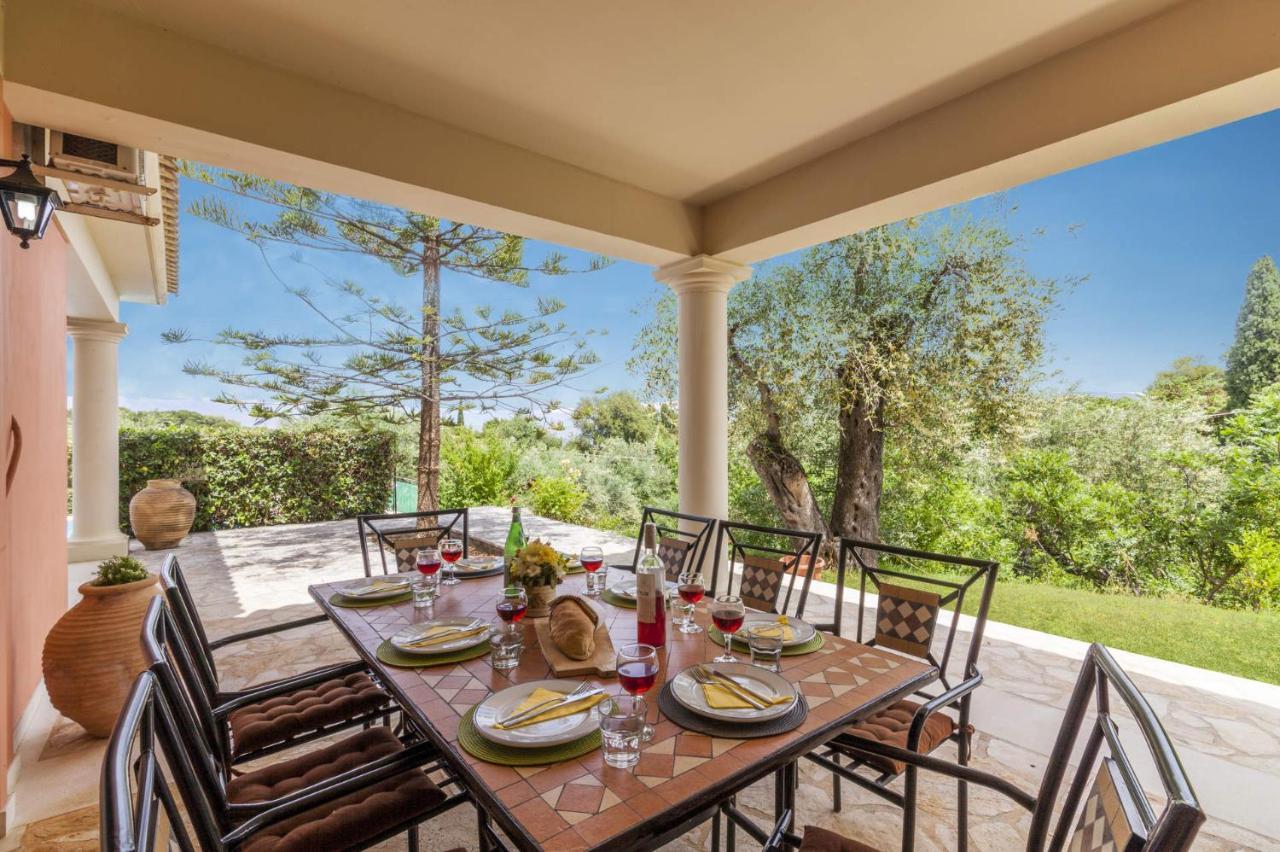 Villa Kanali Kassiopi Exterior foto